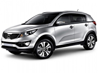 25 Kia Sportage 2012г.в. Кроссовер 2.0 АКПП (серебристый)