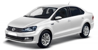 13 Volkswagen Polo 2017г.в.  Седан 1.6 МКПП 110л.с. Кондиционер (белый)